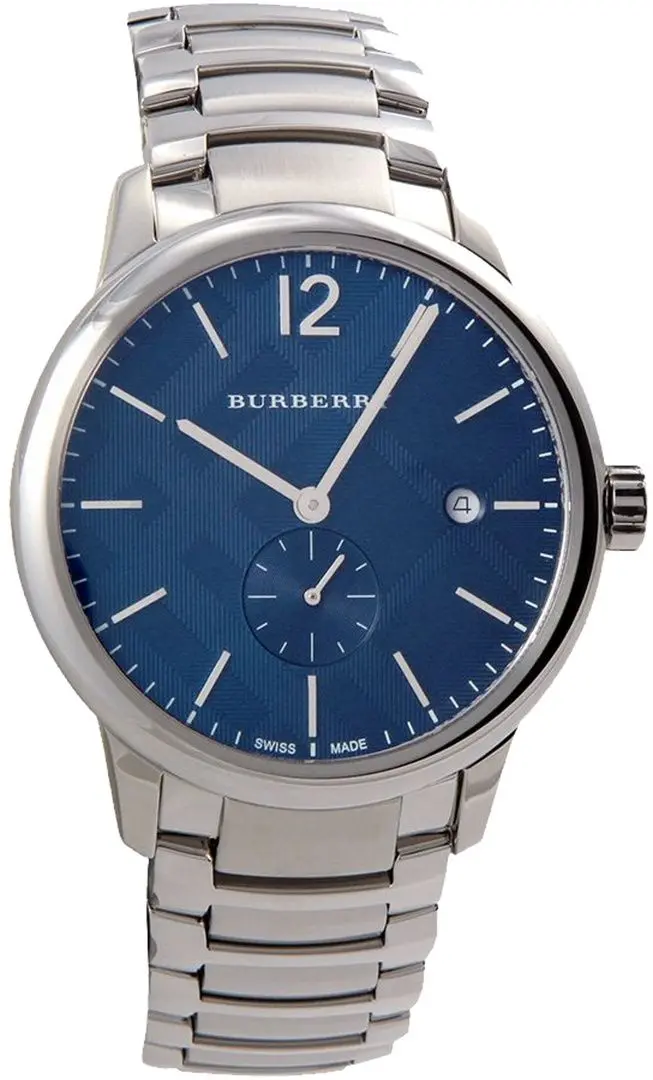 Ceas de mana Burberry Classic Round BU10007 (Silver/Blue)