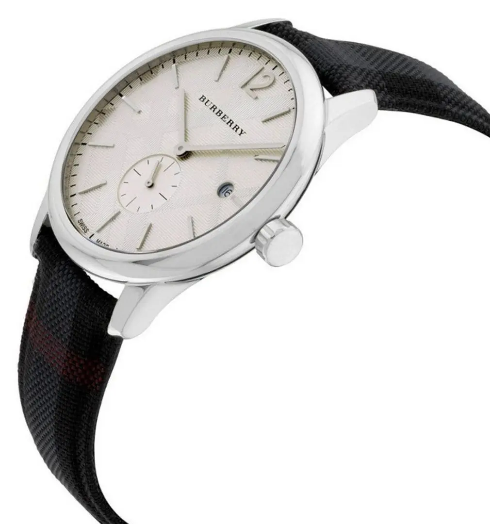 Наручные часы Burberry Classic Round BU10008 (Black/Silver) - 2