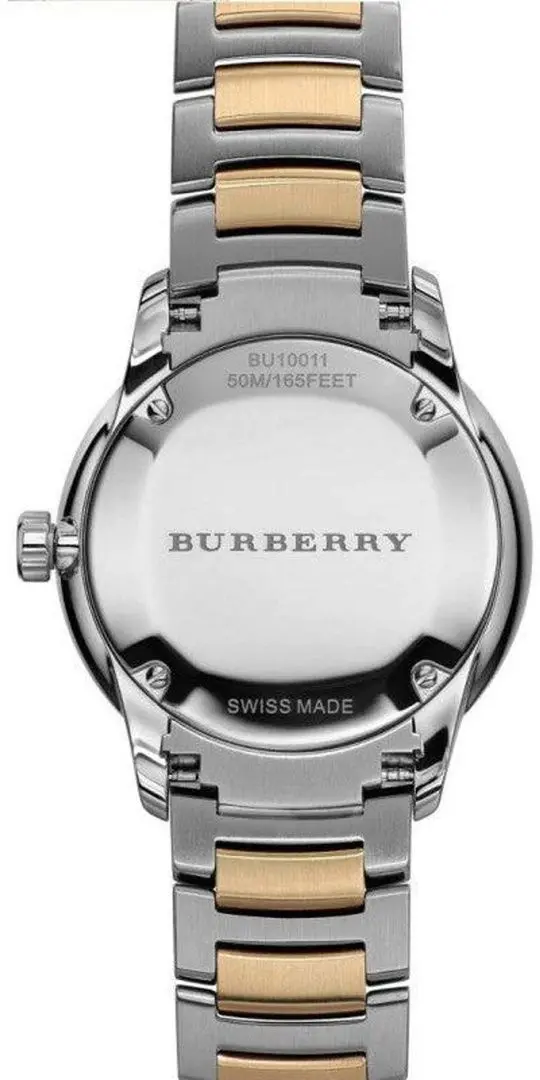Наручные часы Burberry Classic Round BU10011 (Silver/Gold) - 3