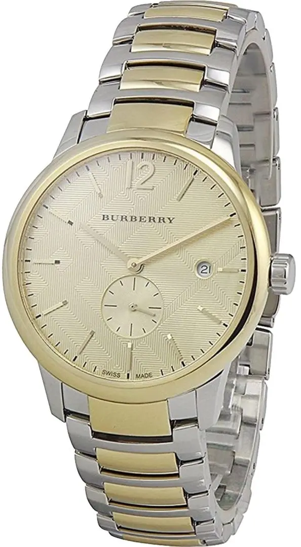 Наручные часы Burberry Classic Round BU10011 (Silver/Gold)