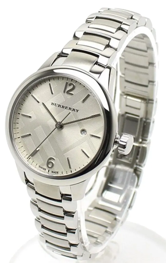 Ceas de mana Burberry Classic Round BU10108 (Silver/White) - 2