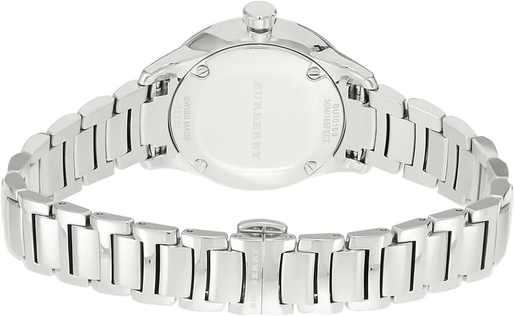 Ceas de mana Burberry Classic Round BU10108 (Silver/White) - 3