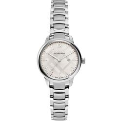 Наручные часы Burberry Classic Round BU10108 (Silver/White)