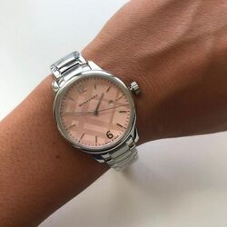 Наручные часы Burberry Classic Round BU10111 (Silver/Pink) Thumb