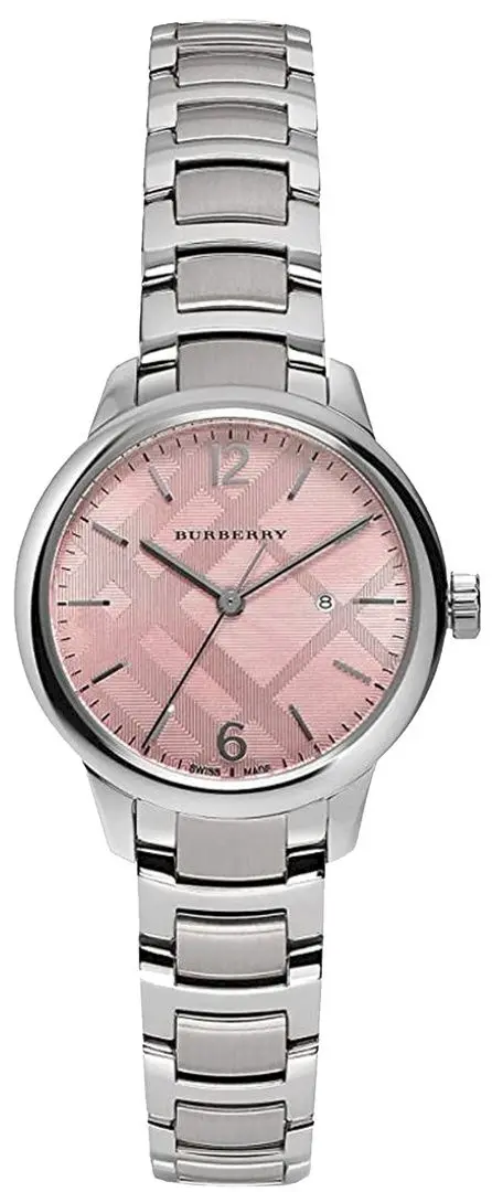 Наручные часы Burberry Classic Round BU10111 (Silver/Pink)