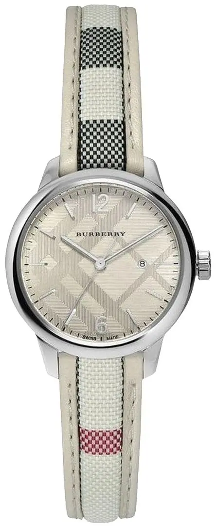 Ceas de mana Burberry Classic Round BU10113 (Beige/Silver) - 2