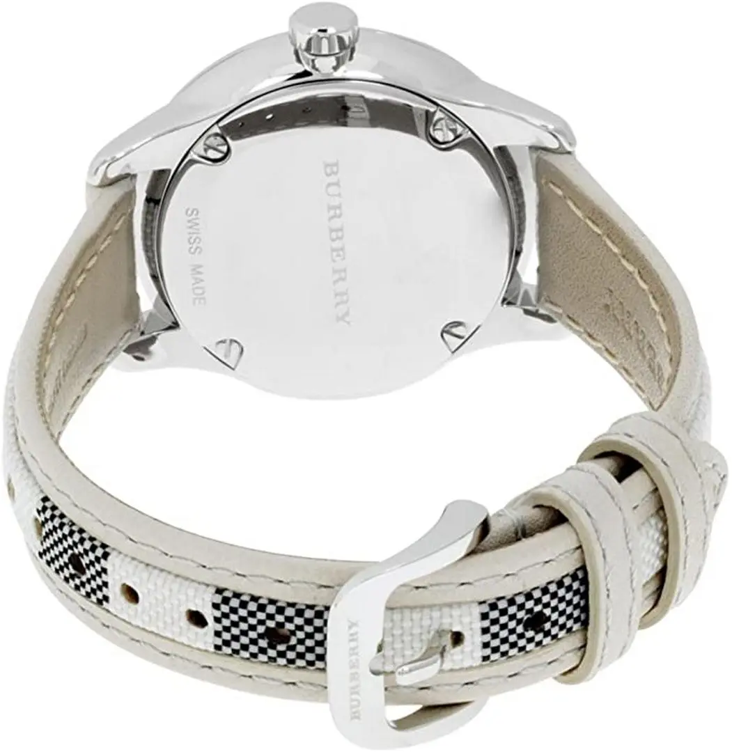Ceas de mana Burberry Classic Round BU10113 (Beige/Silver) - 4