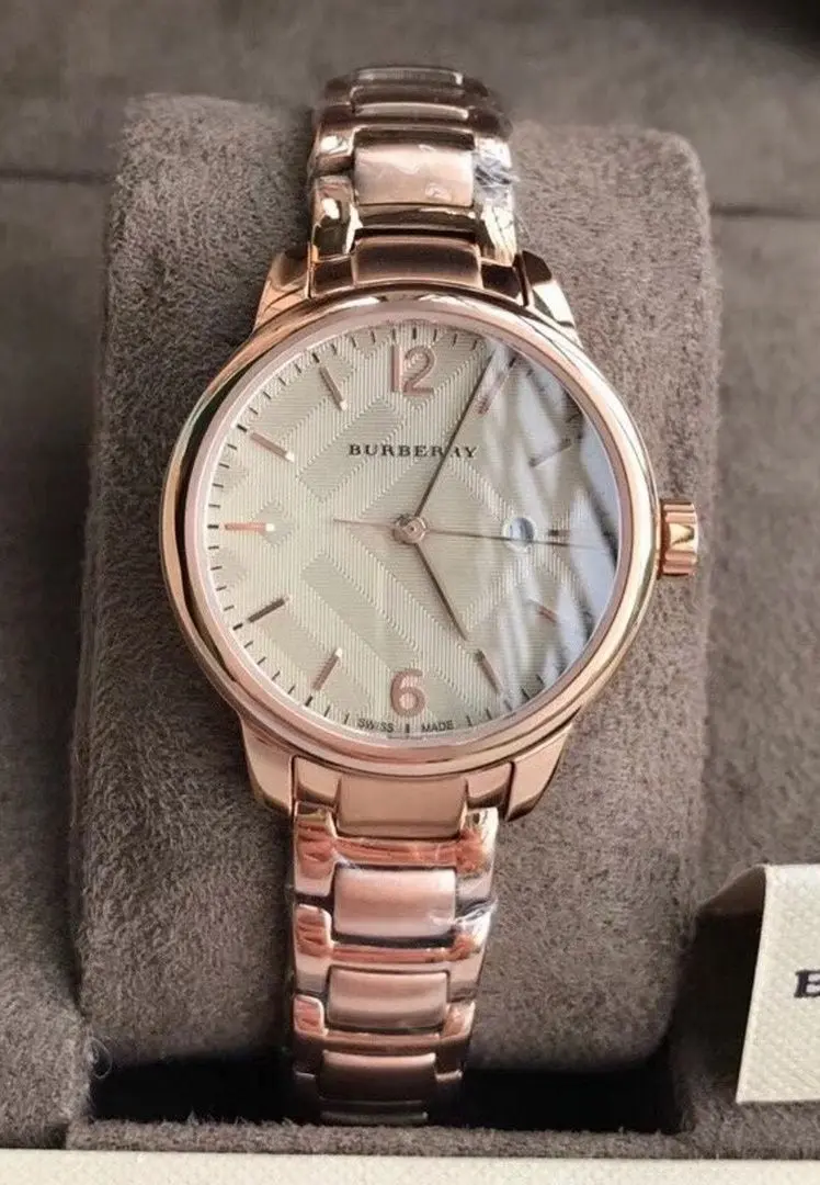 Ceas de mana Burberry Classic Round BU10116 (Rose Gold) - 3