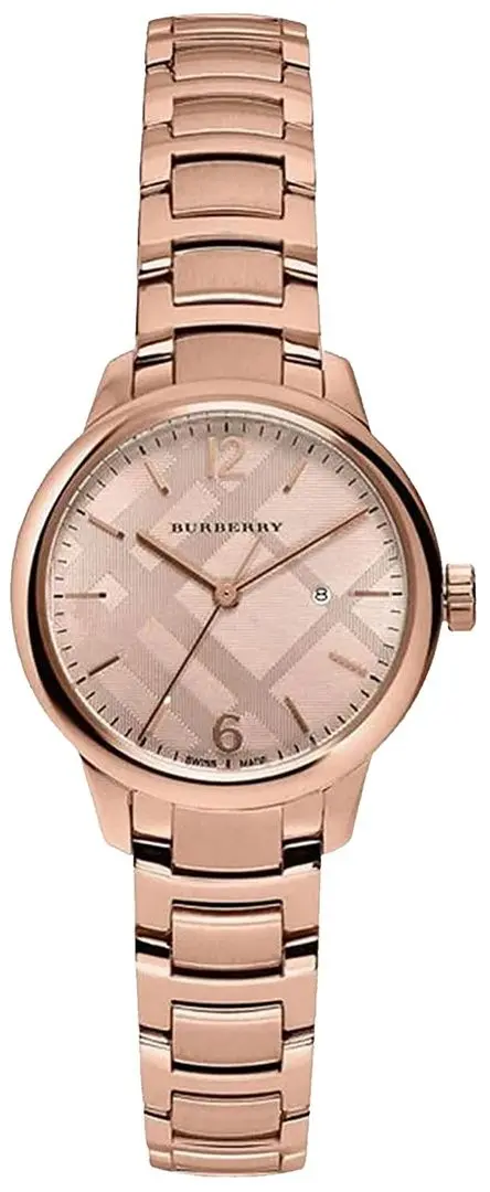 Ceas de mana Burberry Classic Round BU10116 (Rose Gold)