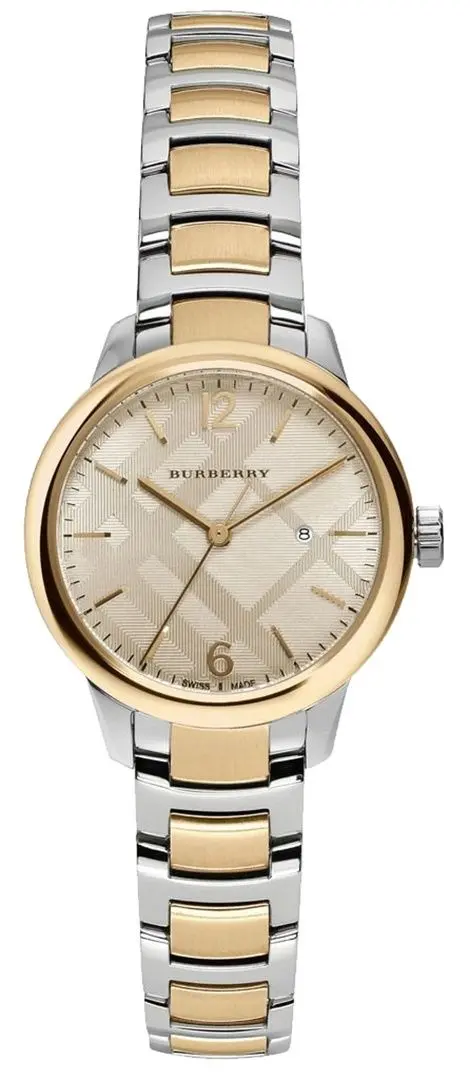 Ceas de mana Burberry Classic Round BU10118 (Silver/Gold)