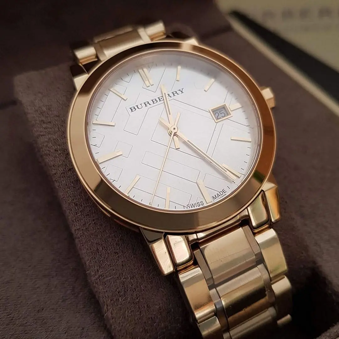 Наручные часы Burberry The City BU9003 (Gold/White) - 5