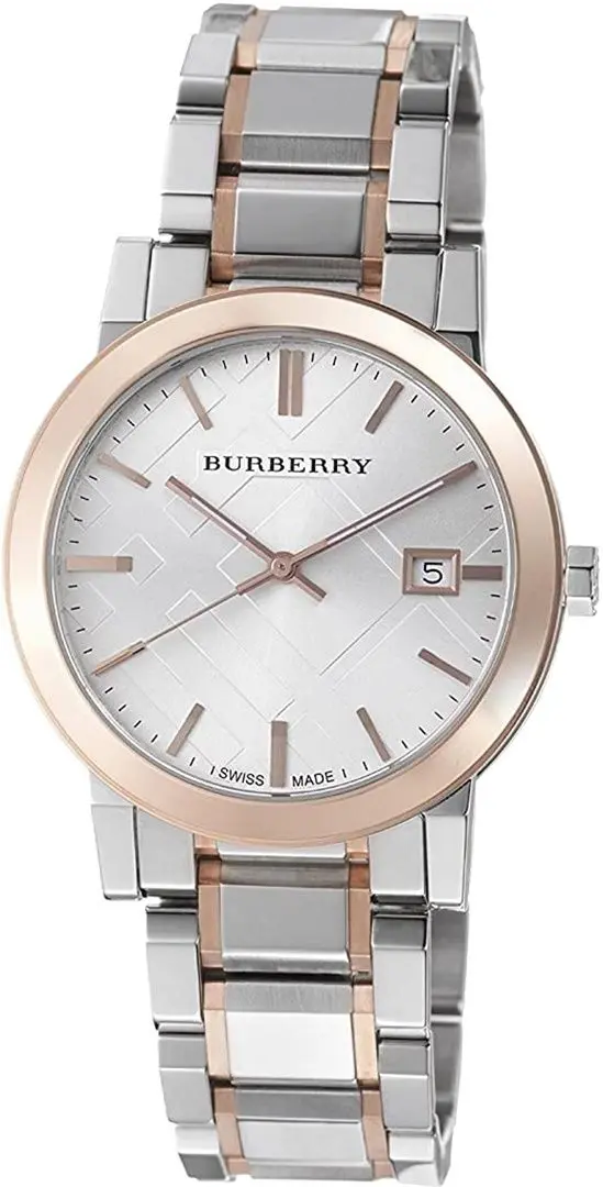 Ceas de mana Burberry The City BU9006 (Silver/Rose Gold)