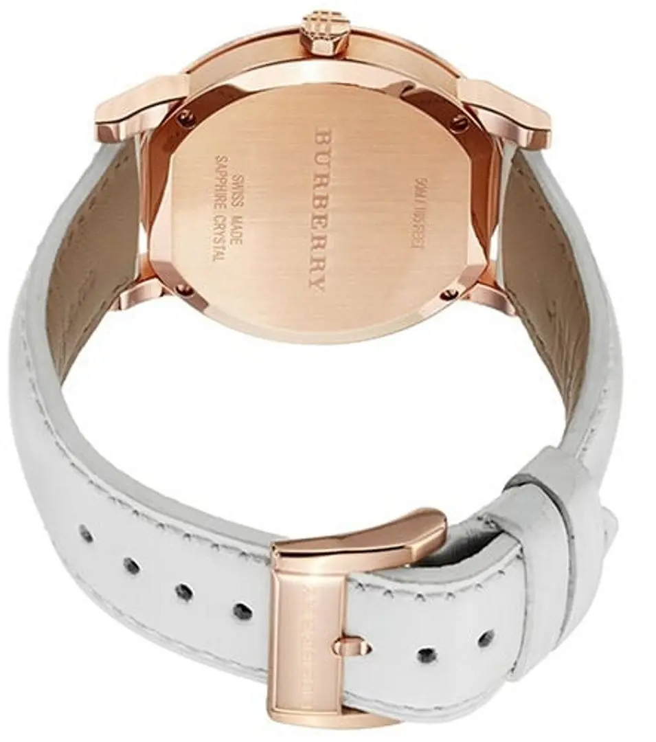 Ceas de mana Burberry The City BU9012 (White/Rose Gold) - 2
