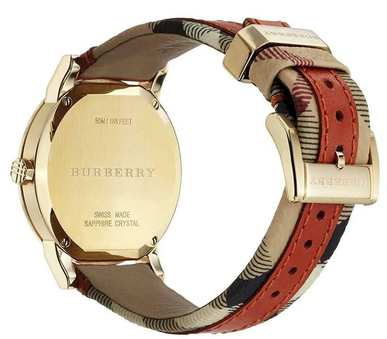 Наручные часы Burberry The City BU9016 (Orange/Gold) - 2