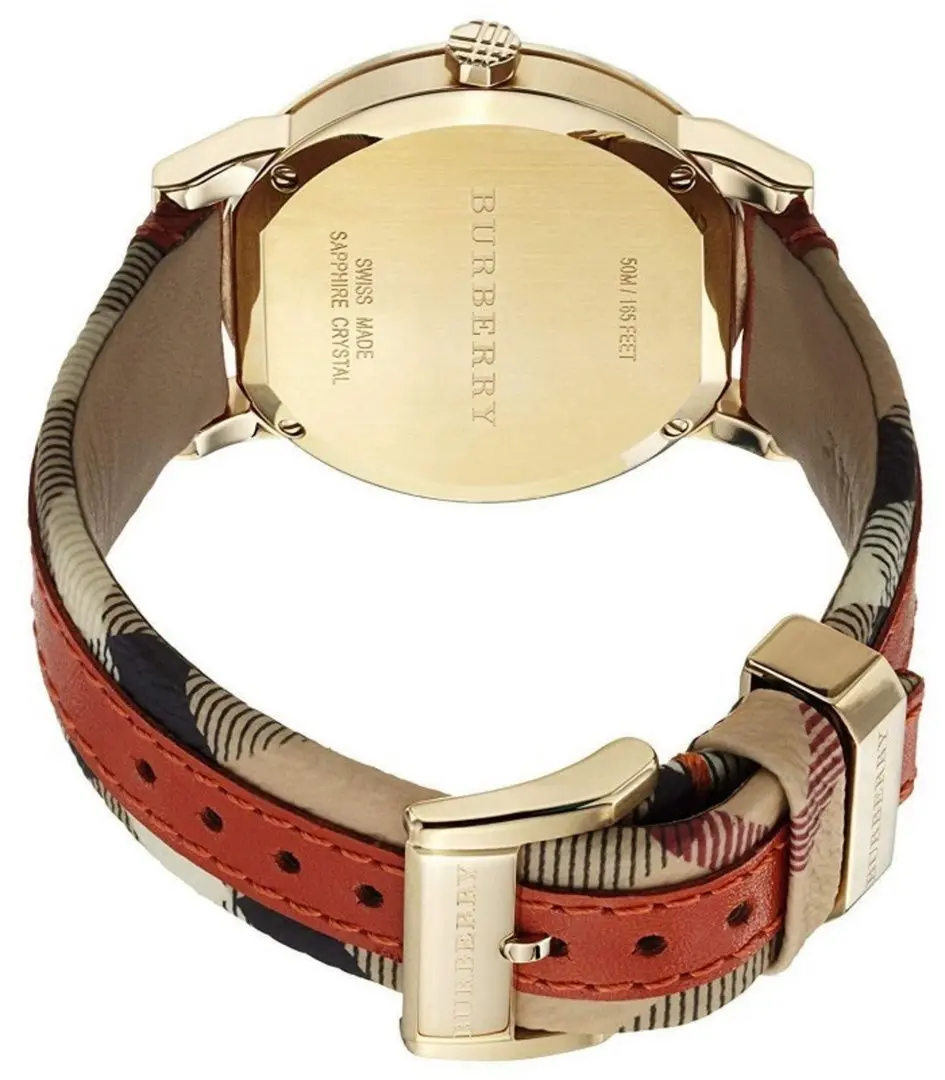 Наручные часы Burberry The City BU9016 (Orange/Gold) - 3