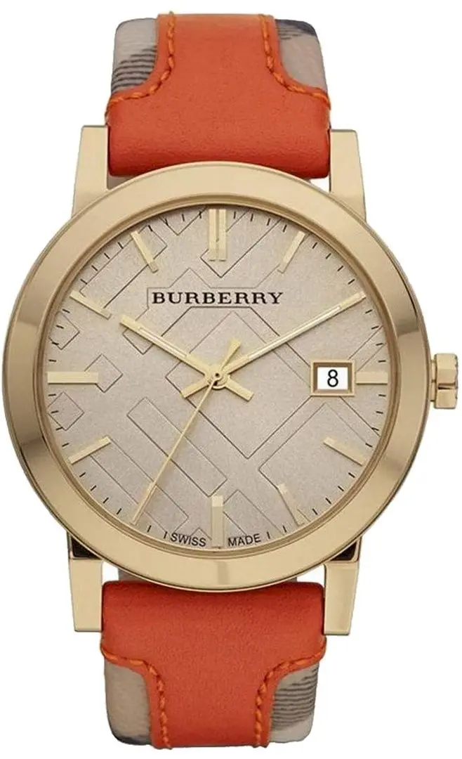Наручные часы Burberry The City BU9016 (Orange/Gold)