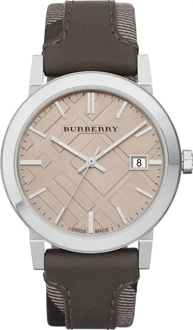 Ceas de mana Burberry The City BU9020 (Brown/Silver)
