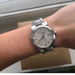 Наручные часы Burberry The City BU9100 (Silver/White) Thumb