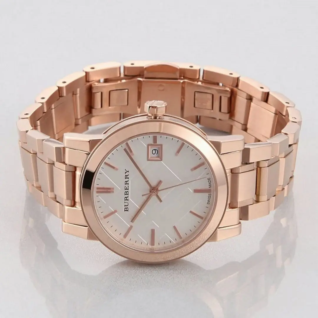 Наручные часы Burberry The City BU9104 (Rose Gold/White) - 5