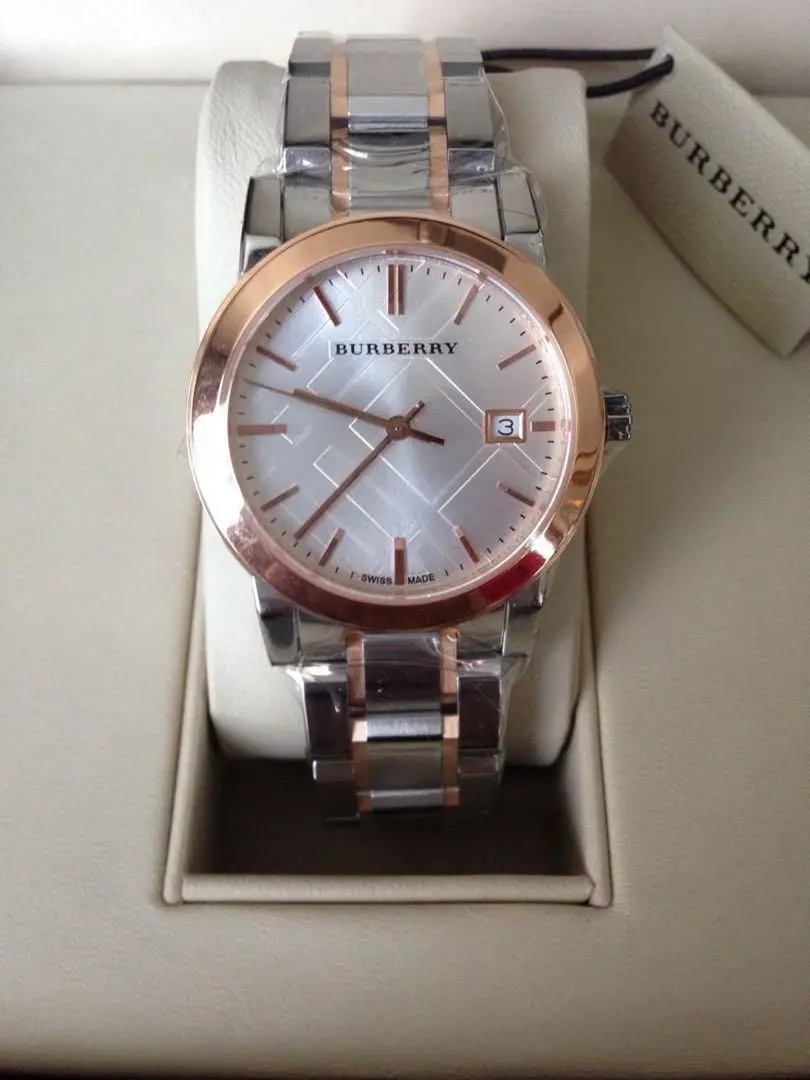 Наручные часы Burberry The City BU9105 (Silver/Rose Gold) - 4