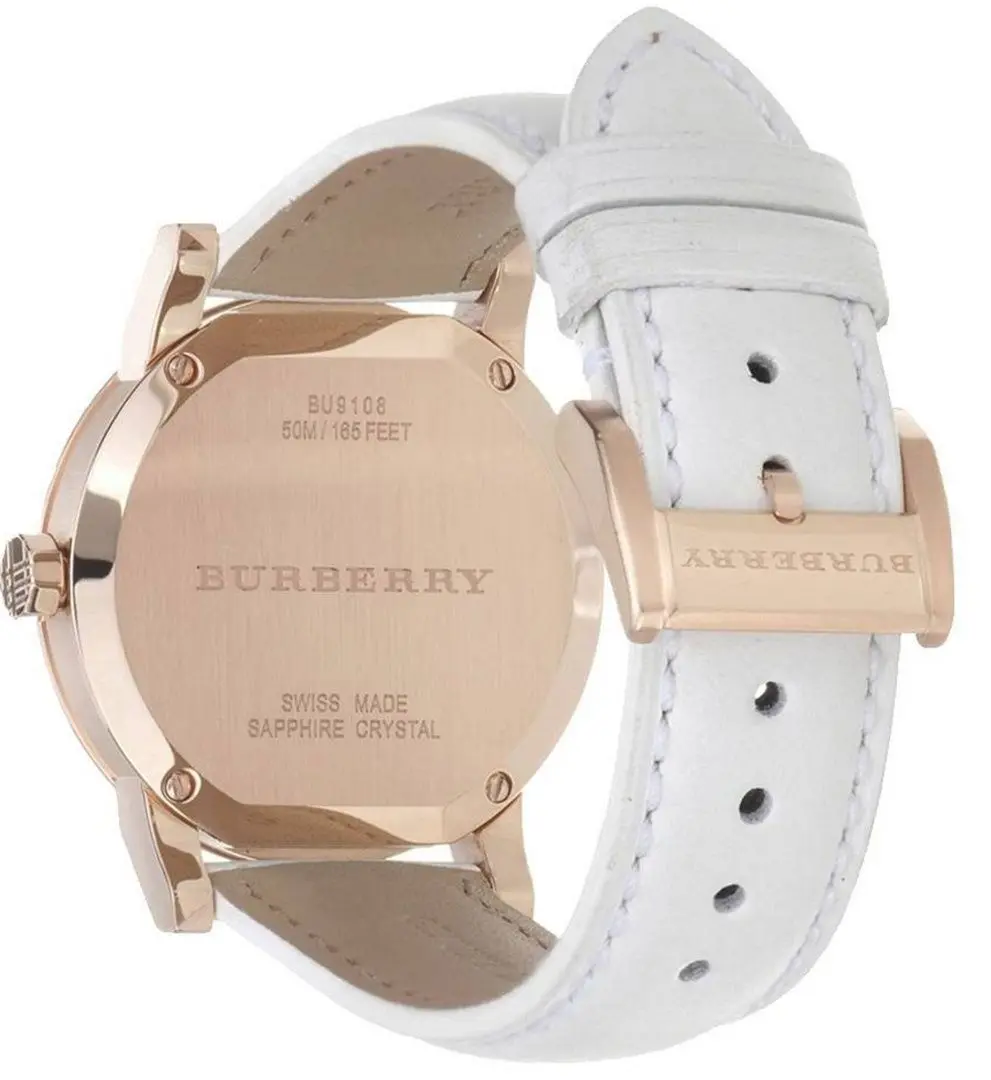 Наручные часы Burberry The City BU9108 (White/Rose Gold) - 3