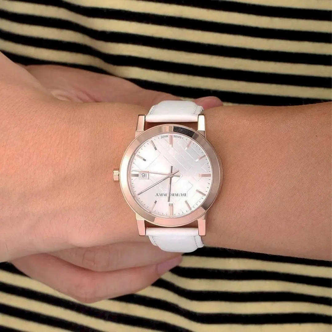 Наручные часы Burberry The City BU9108 (White/Rose Gold) - 4