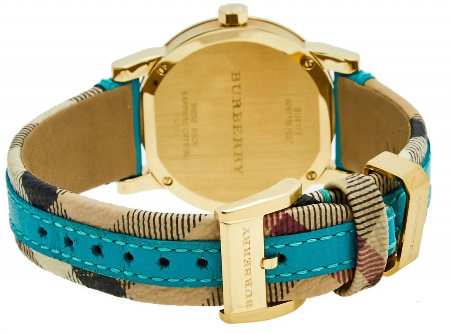 Наручные часы Burberry The City BU9112 (Blue/Gold) - 5