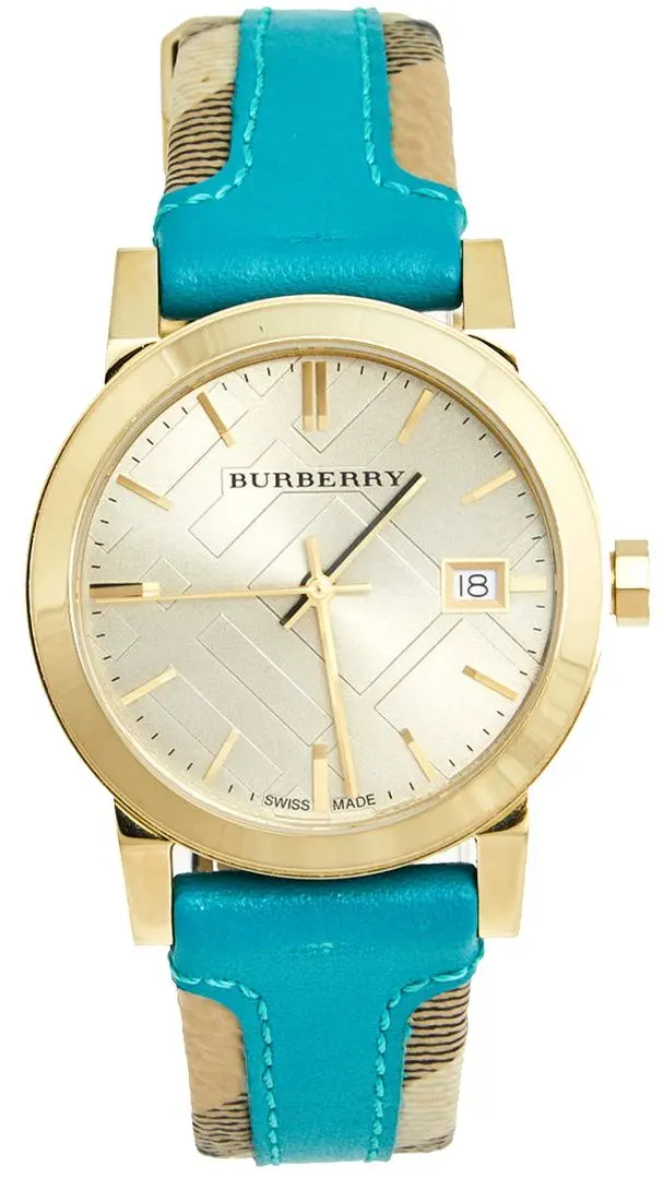Наручные часы Burberry The City BU9112 (Blue/Gold)