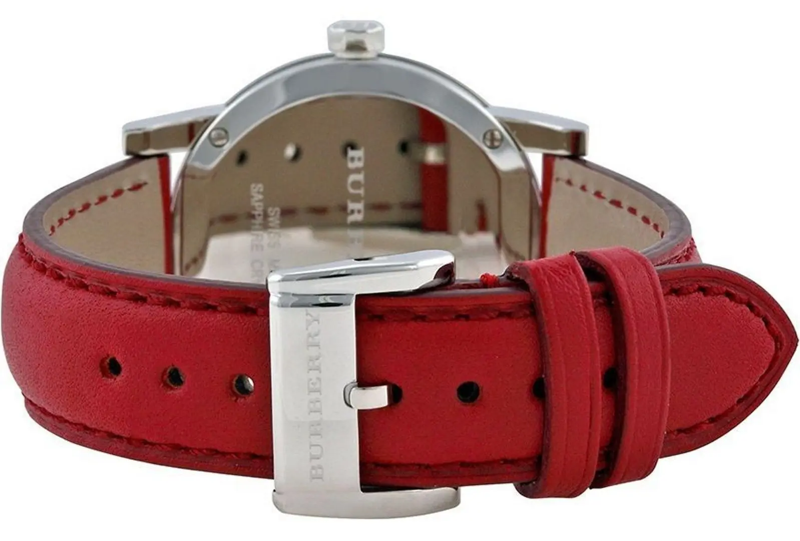 Наручные часы Burberry The City BU9129 (Burgundy/Silver) - 3