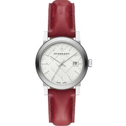 Наручные часы Burberry The City BU9129 (Burgundy/Silver)
