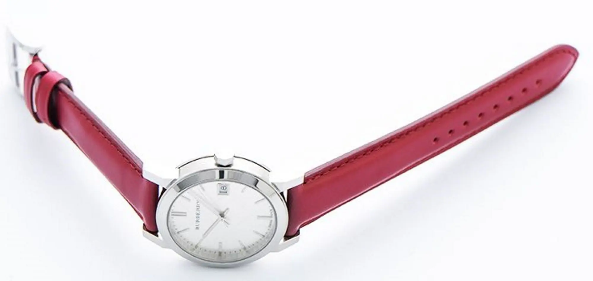 Наручные часы Burberry The City BU9129 (Burgundy/Silver) - 4