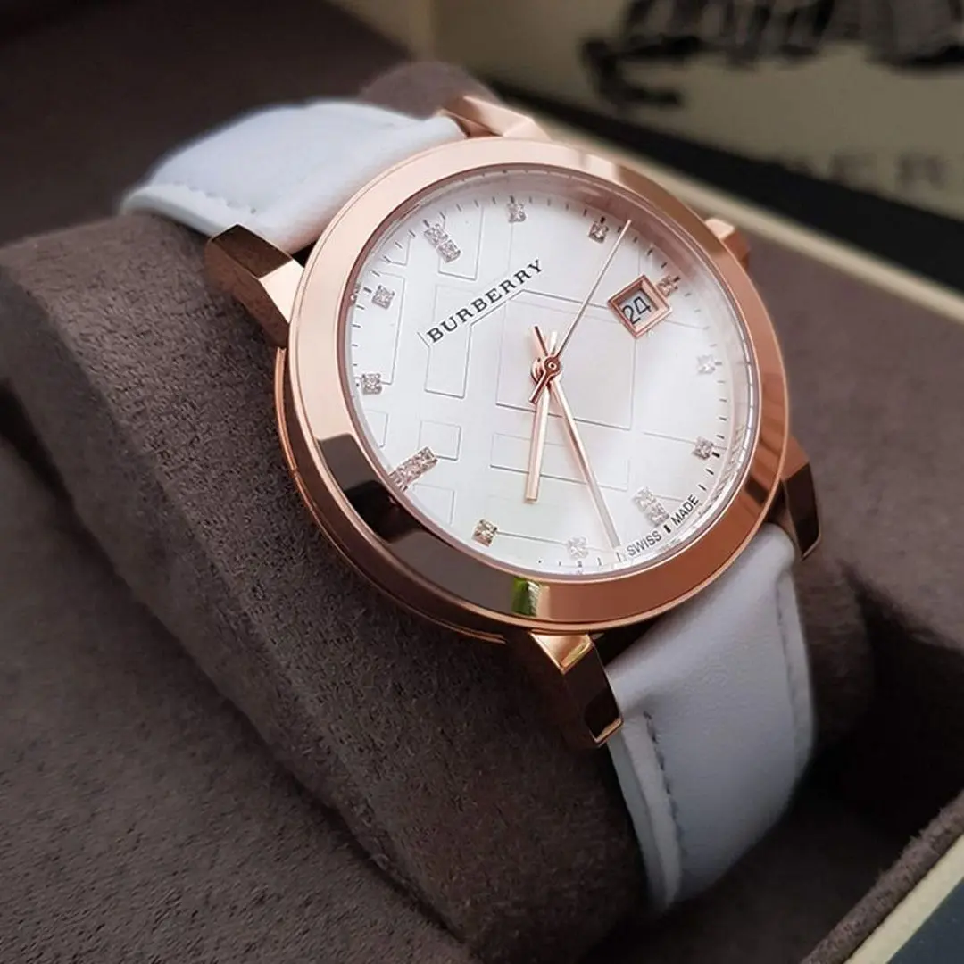 Наручные часы Burberry The City BU9130 (White/Rose Gold) - 4