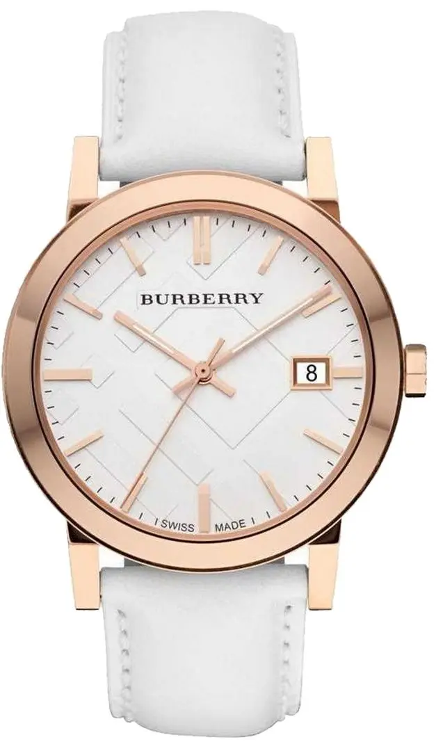 Наручные часы Burberry The City BU9130 (White/Rose Gold)