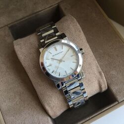 Наручные часы Burberry The City BU9233 (Silver/White) Thumb
