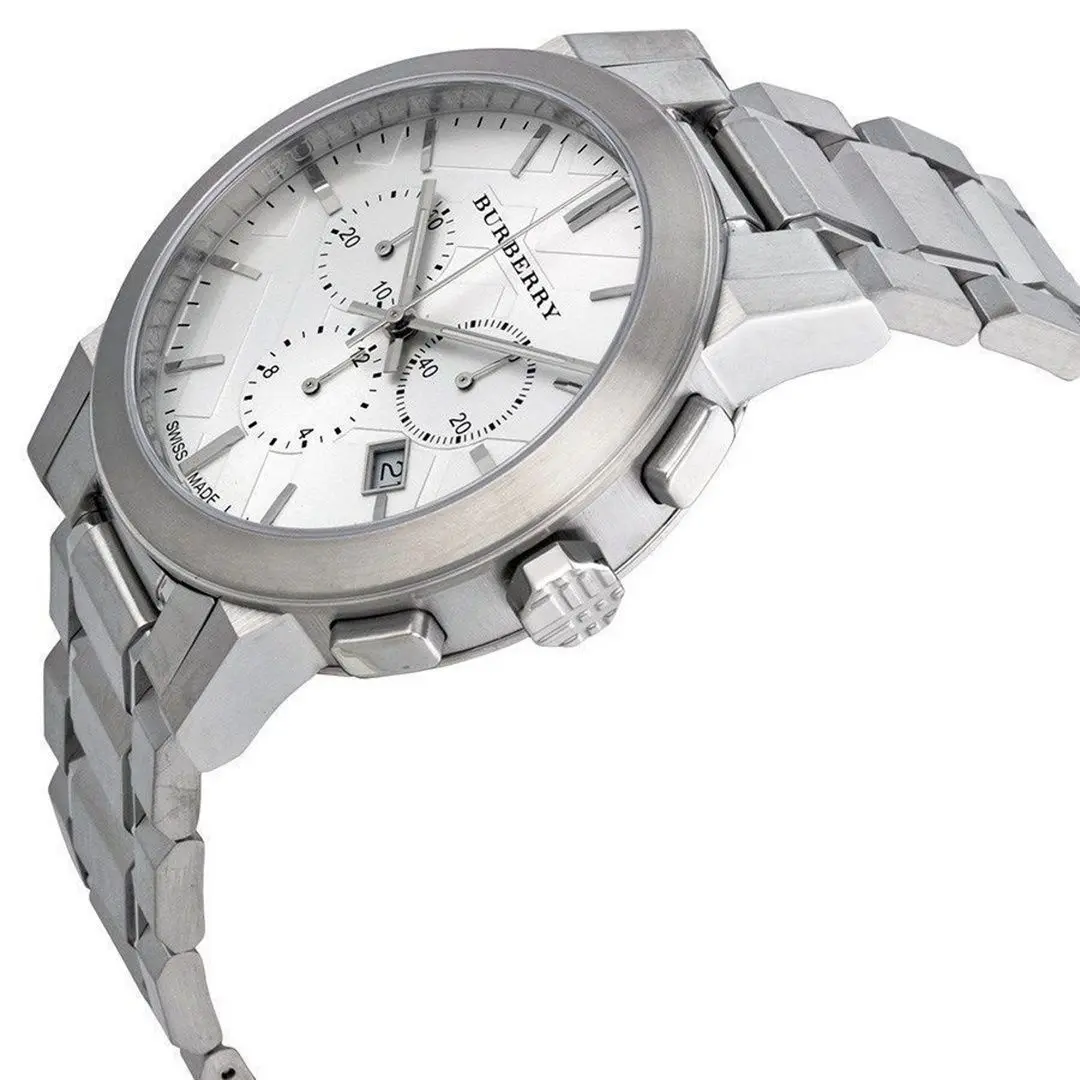 Наручные часы Burberry The City Chronograph BU9350 (Silver) - 3