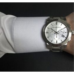 Наручные часы Burberry The City Chronograph BU9350 (Silver) Thumb