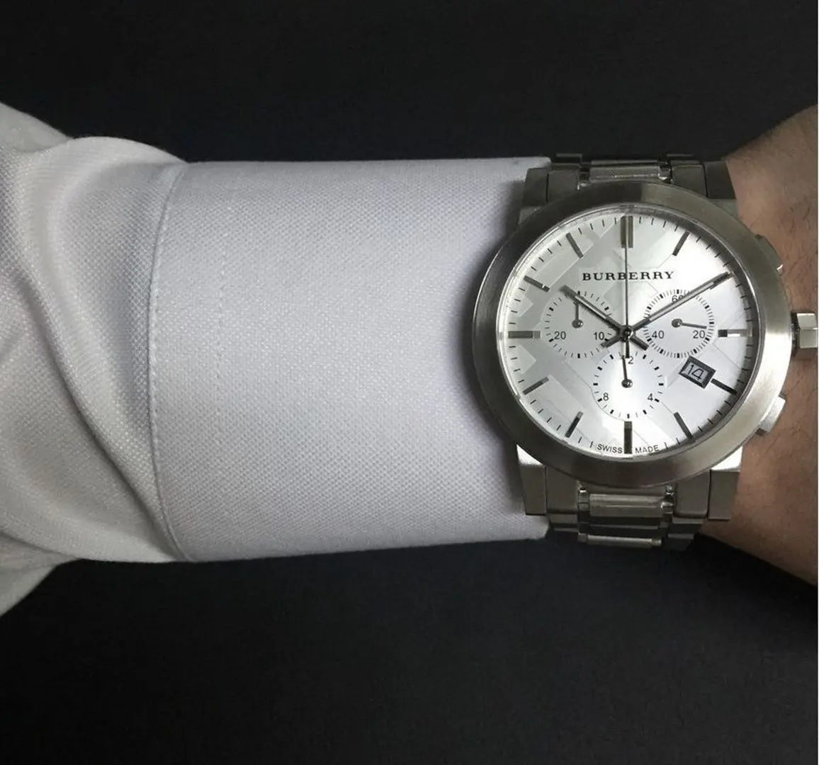 Наручные часы Burberry The City Chronograph BU9350 (Silver) - 5