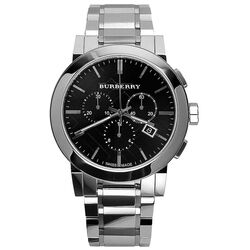 Наручные часы Burberry The City Chronograph BU9351 (Silver/Black) Thumb