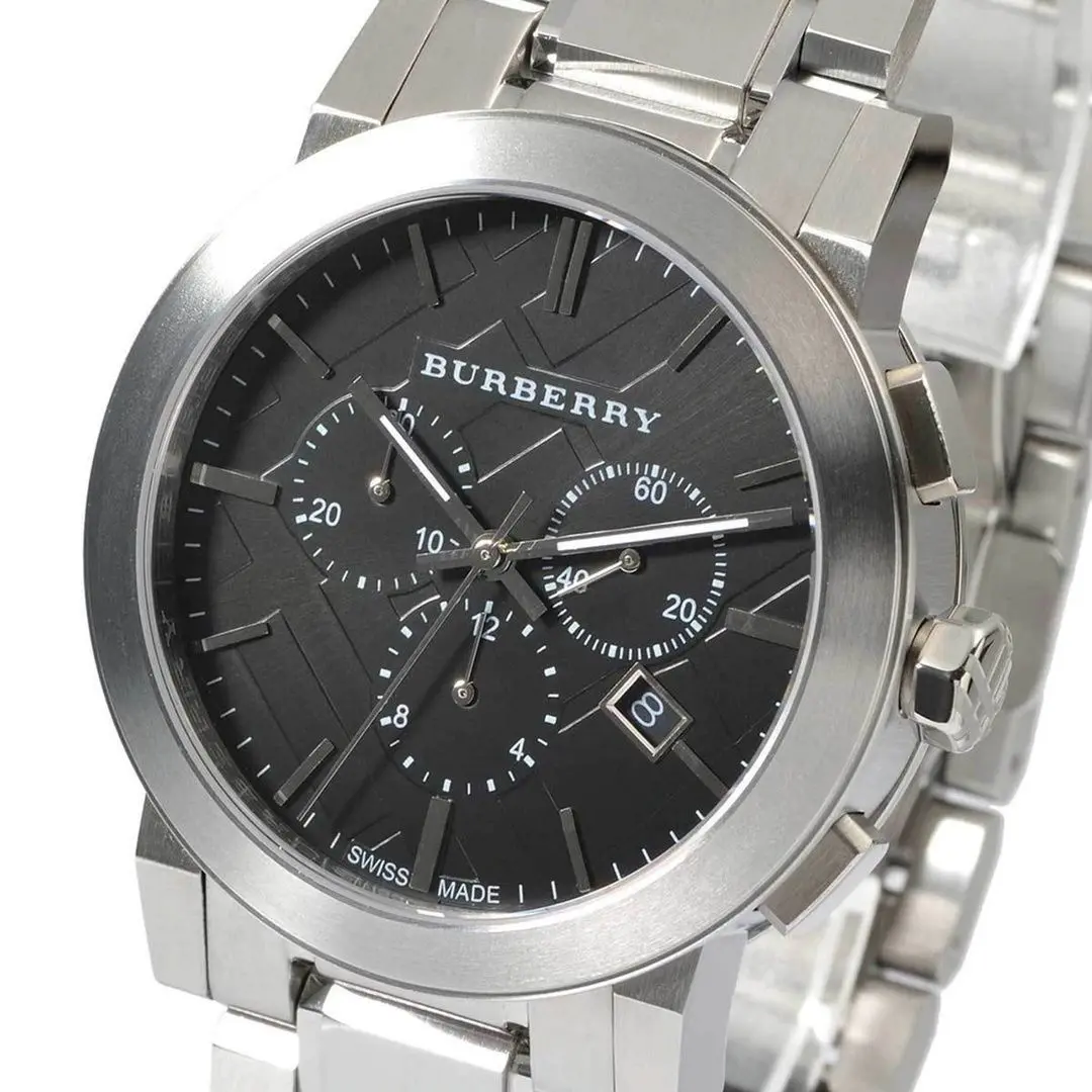 Наручные часы Burberry The City Chronograph BU9351 (Silver/Black) - 5