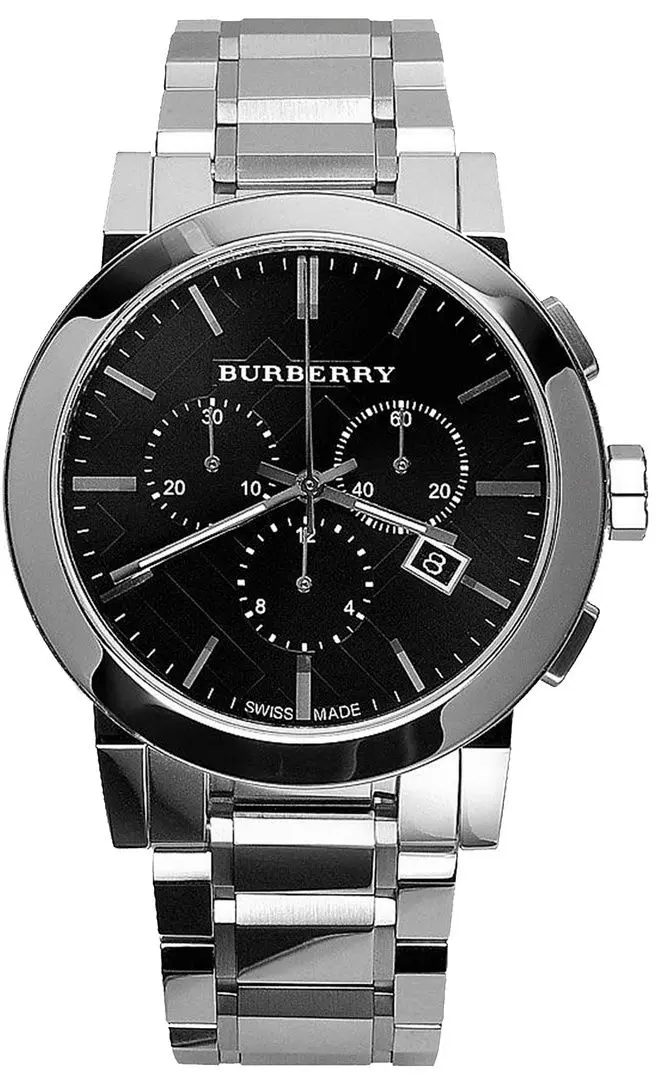 Наручные часы Burberry The City Chronograph BU9351 (Silver/Black) - 2