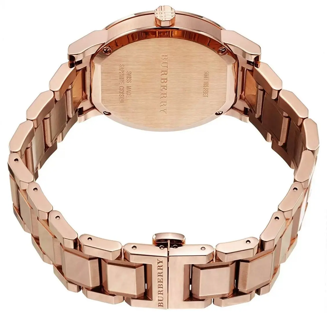 Наручные часы Burberry The City Chronograph BU9353 (Rose Gold/Chocolate) - 3