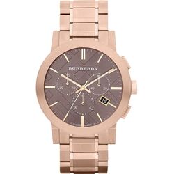 Наручные часы Burberry The City Chronograph BU9353 (Rose Gold/Chocolate)