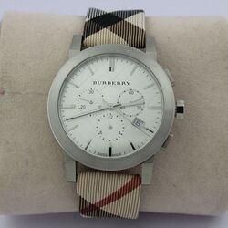 Наручные часы Burberry The City Chronograph BU9357 (Beige/Silver) Thumb