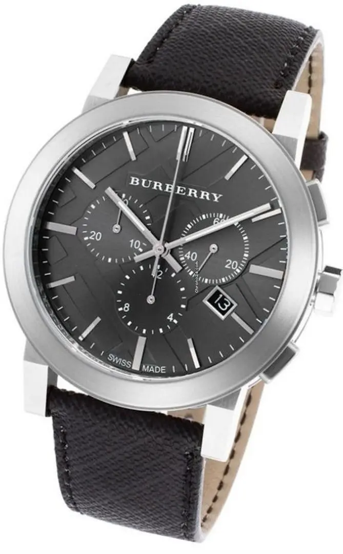 Наручные часы Burberry The City Chronograph BU9362 (Black/Silver) - 2