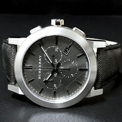 Наручные часы Burberry The City Chronograph BU9362 (Black/Silver) Thumb