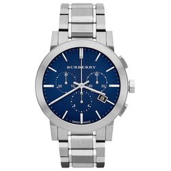 Наручные часы Burberry The City Chronograph BU9363 (Silver/Blue)