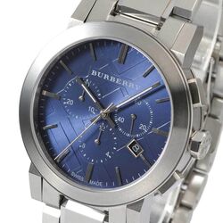 Наручные часы Burberry The City Chronograph BU9363 (Silver/Blue) Thumb