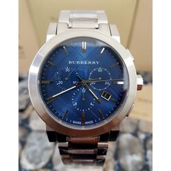 Наручные часы Burberry The City Chronograph BU9363 (Silver/Blue) Thumb