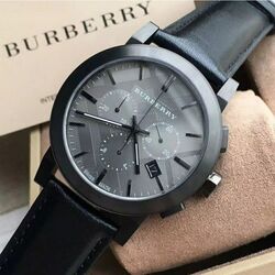 Наручные часы Burberry The City Chronograph BU9364 (Black/Grey) Thumb