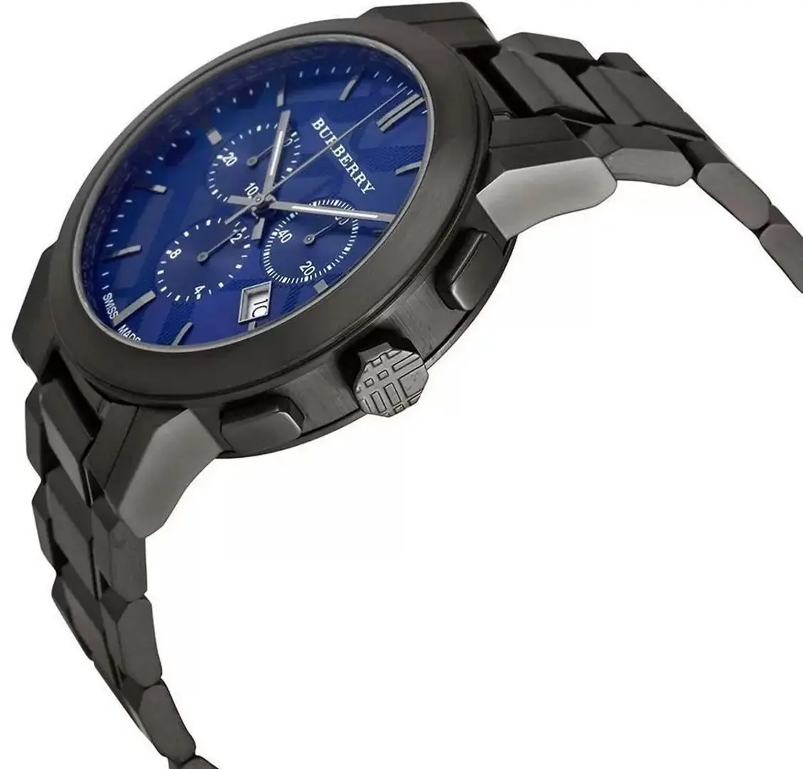 Наручные часы Burberry The City Chronograph BU9365 (Grey/Blue) - 2